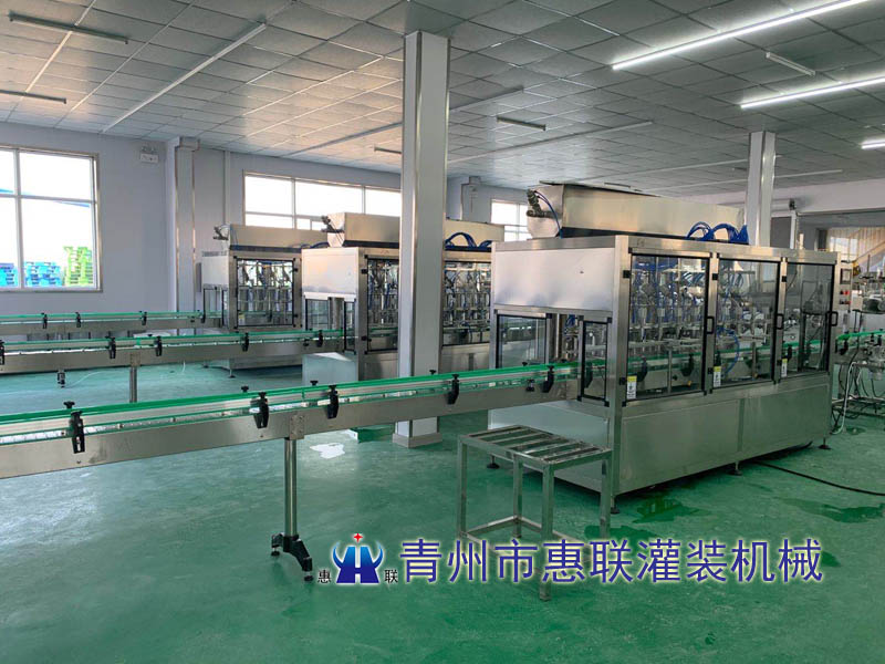 全自動(dòng)消毒液灌裝機(jī)生產(chǎn)線(xiàn)